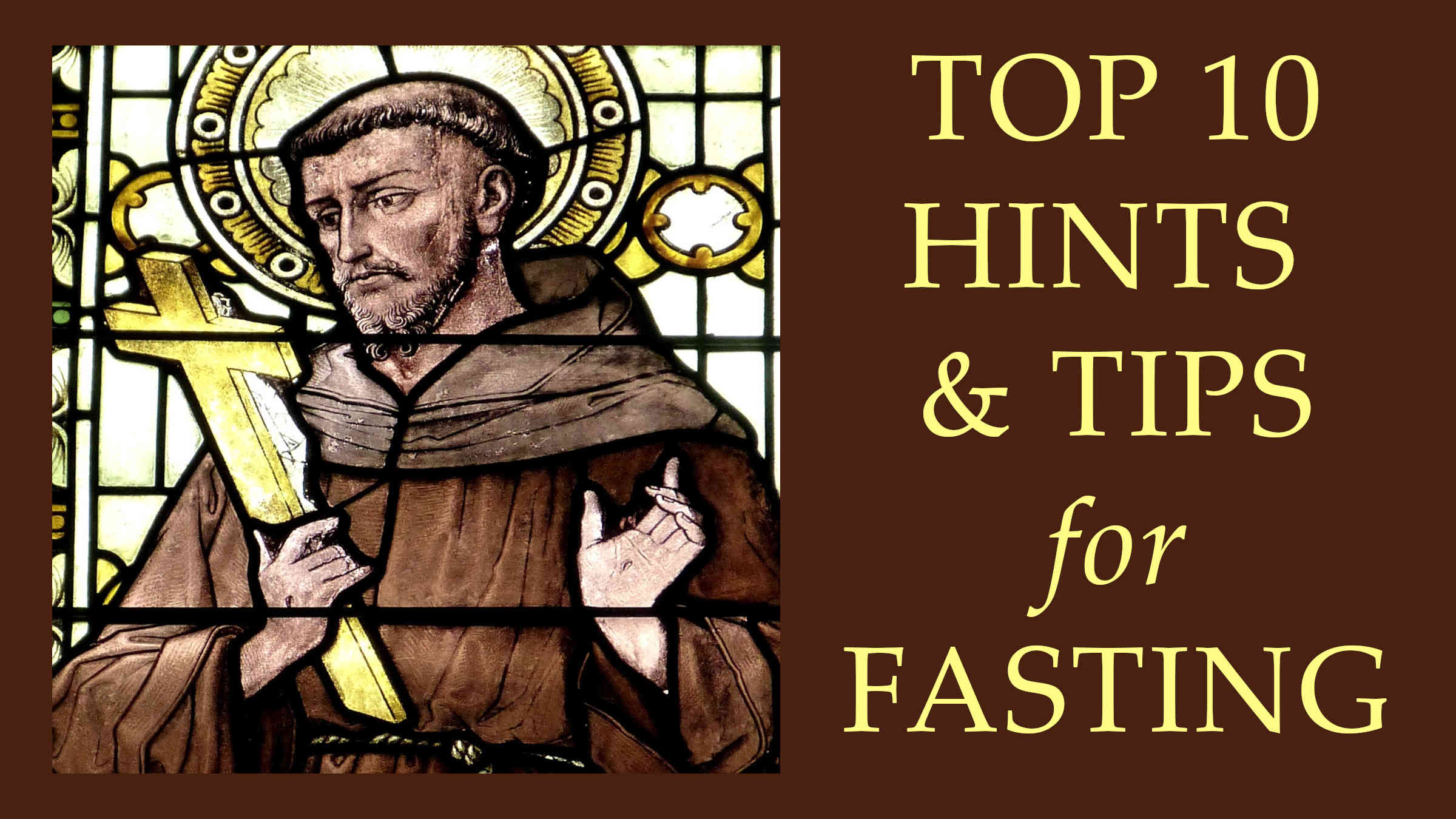 Top 10 hints and tips for fasting